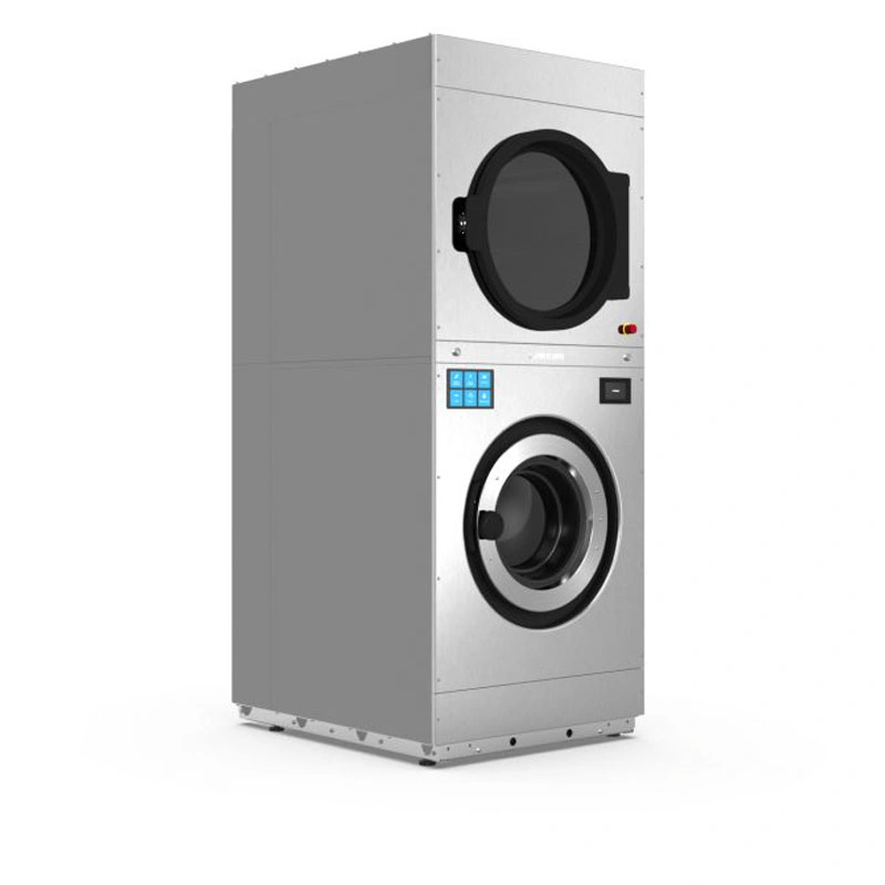 Laveuse-Sécheuse 18 Kg Eau Chaude / Gaz