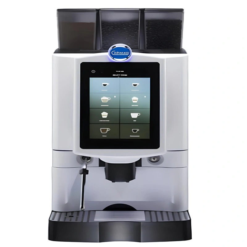 Machine à café 2 bacs à grains et 1 bac à poudre
