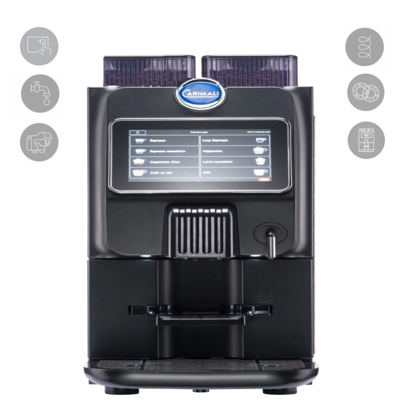 Machine espresso professionnelle avec 2 mouleuses