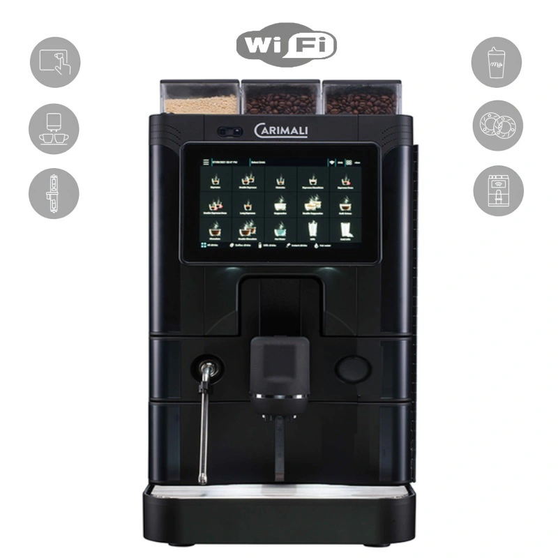 Machine multi-boissons automatique Noir Silverace