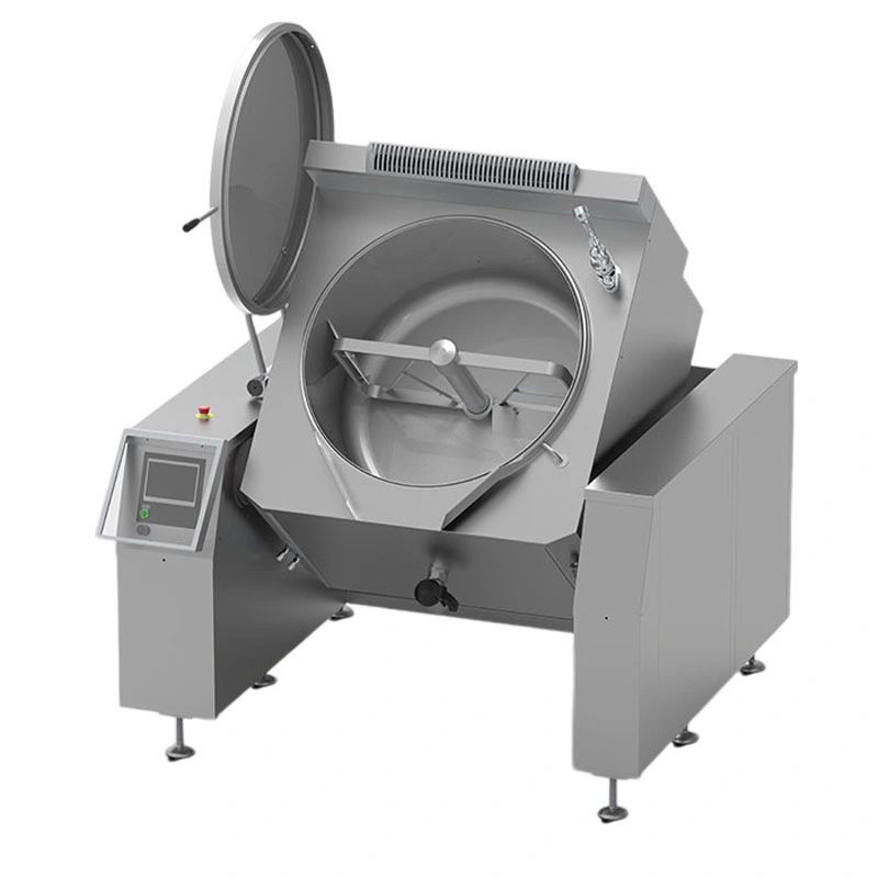 Marmite Basculante Avec Mélangeur 200L GAZ INDIRECT