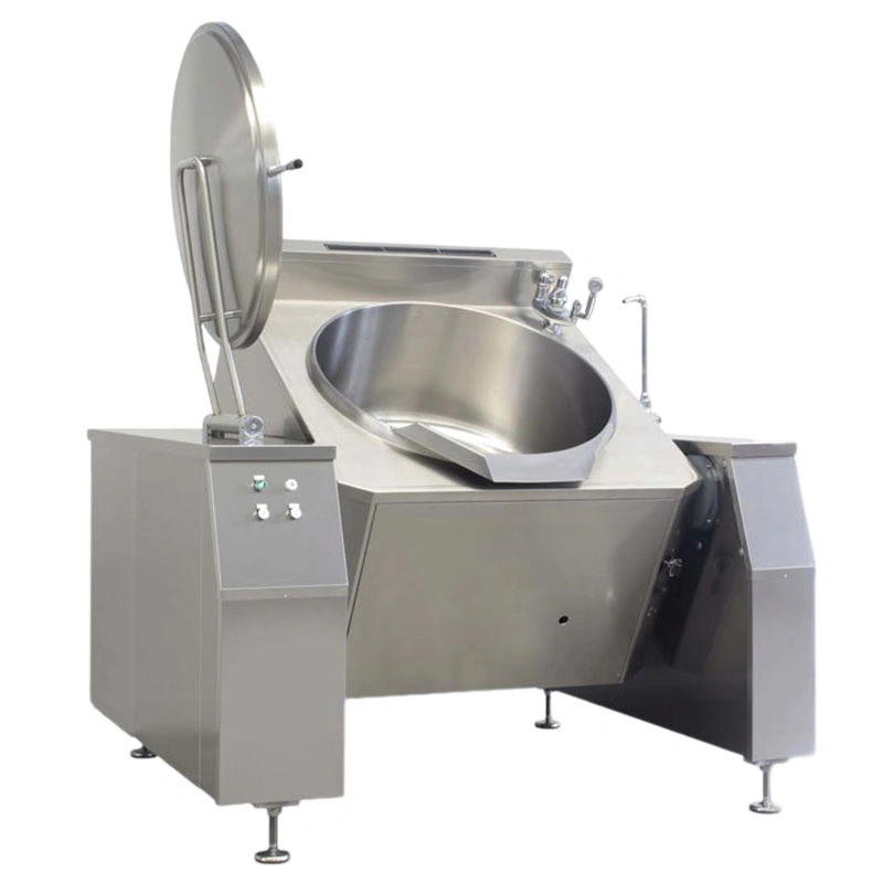 Marmite basculante Vidange automatique 200L GAZ INDIRECT
