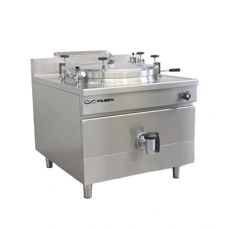 Marmite carrée 100 L AUTOCLAVE gaz indirect