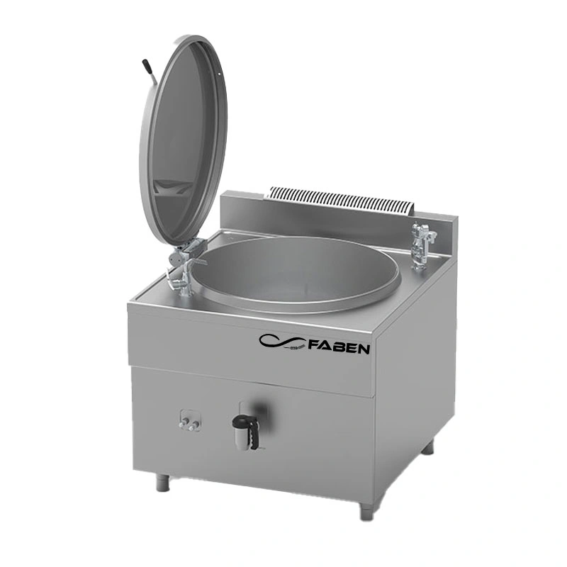 Marmite carrée 100 L NORMALE gaz direct