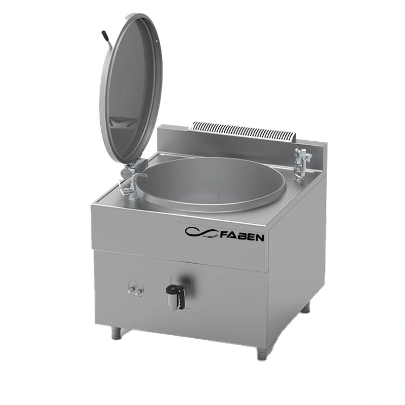 Marmite carrée 100 L NORMALE gaz direct