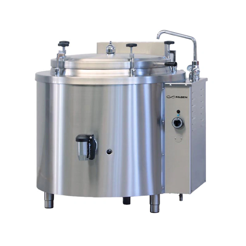 Marmite ronde AUTOCLAVE 500L GAZ DIRECT