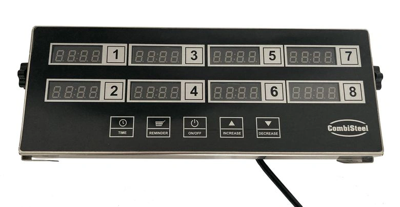 MINUTERIE DE CUISINE NUMÉRIQUE 8 CANAUX DKT-8