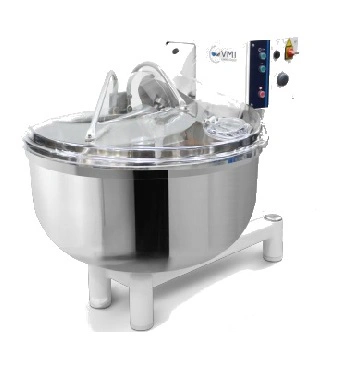 Pétrin axe oblique cuve fixe 80 kg