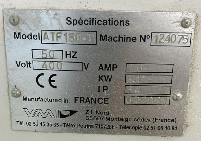 Pétrin Bras plongeant 95 Kg de Farine d'Occasion