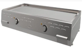 Plaque electrique lisse en chrome 90