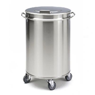 Poubelle inox