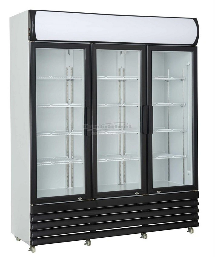 Réfrigérateur 3 portes en verre 1065L