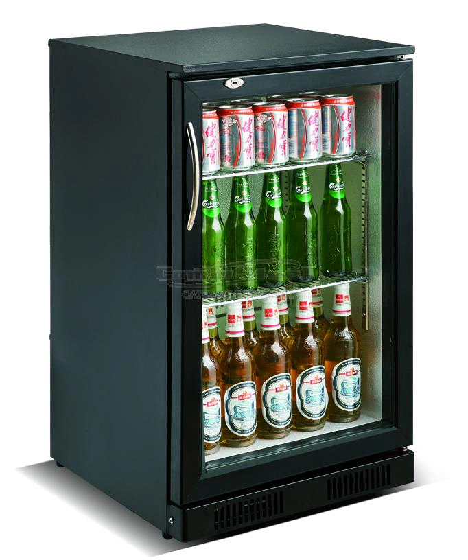 RÉFRIGÉRATEUR DE BAR NOIR 1 PORTE