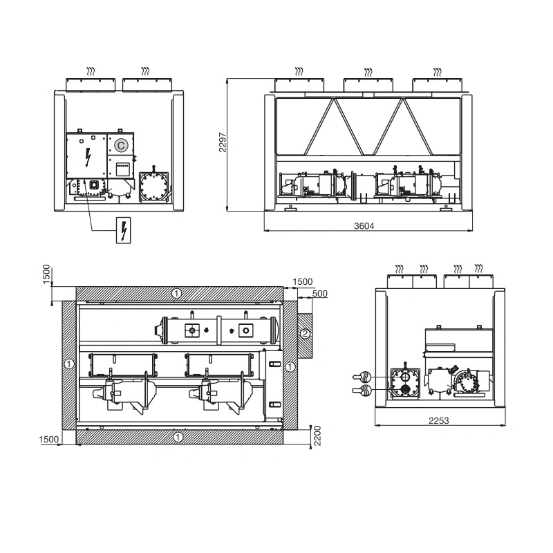 Refroidisseur de liquide 302 Kw - 21 000h