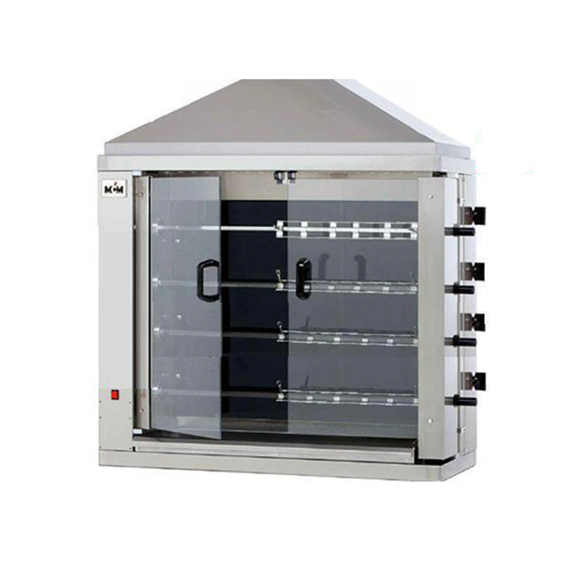 Rôtissoire électrique 4 broches 24 poulets
