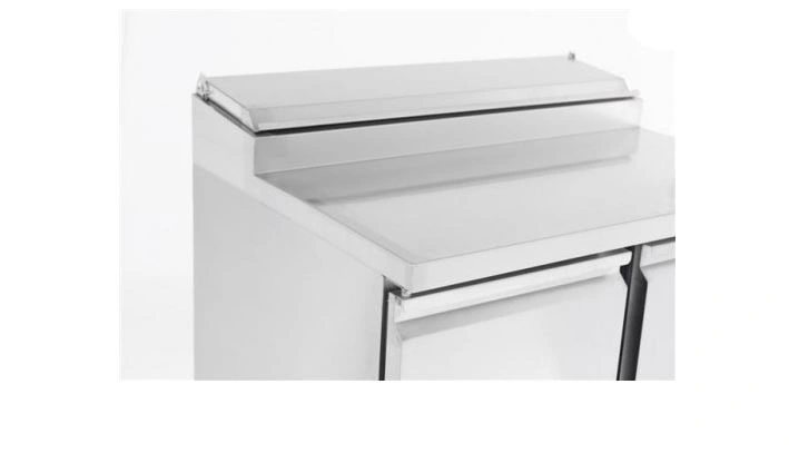 Saladette 2 portes à capot GN1/6