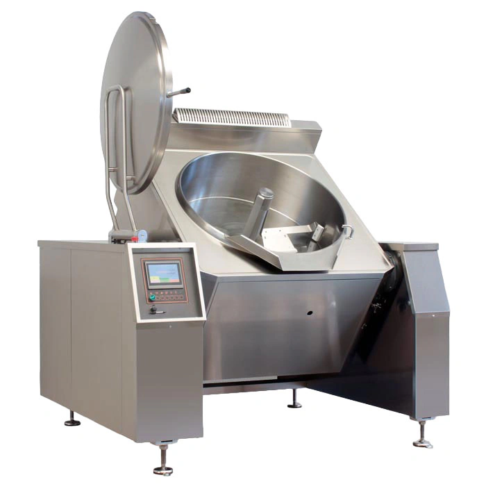 Sauteuse basculante automatique avec mélangeur GAZ 500L