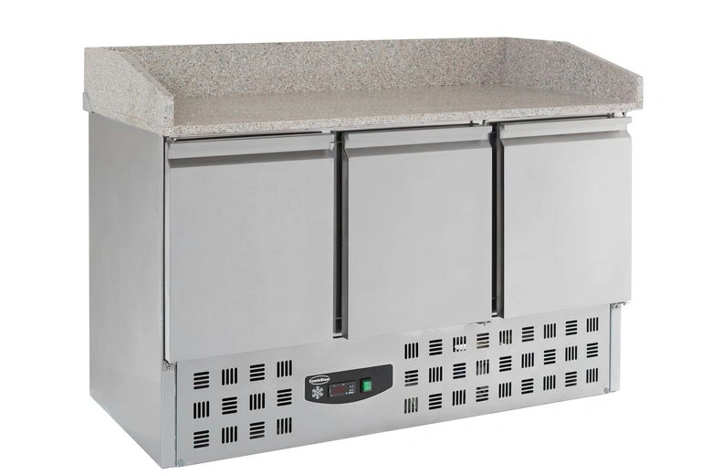 TABLE PRÉP POUR PIZZA 3 PORTES