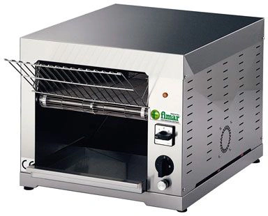 Toaster a quartz  en acier inox (TOC)