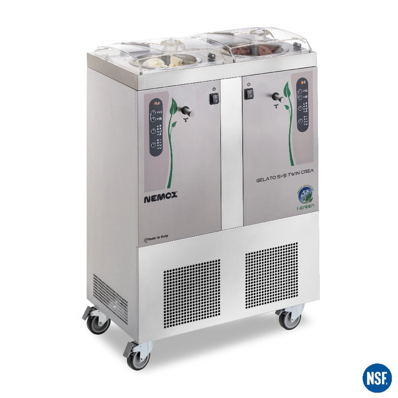 turbine à glace Gelato 5+5K Crea Twin i-Green