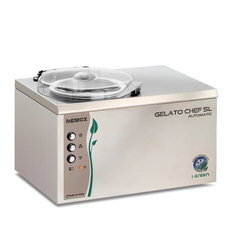 turbine à glace Gelato Chef 5L Automatic i-Green