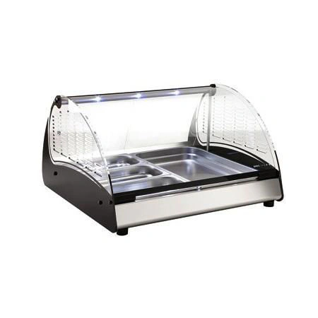 Vitrine bain-marie à poser 2 GN1/1