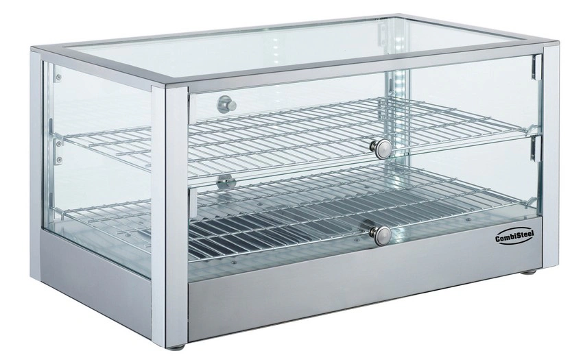 Vitrine chauffante 80L