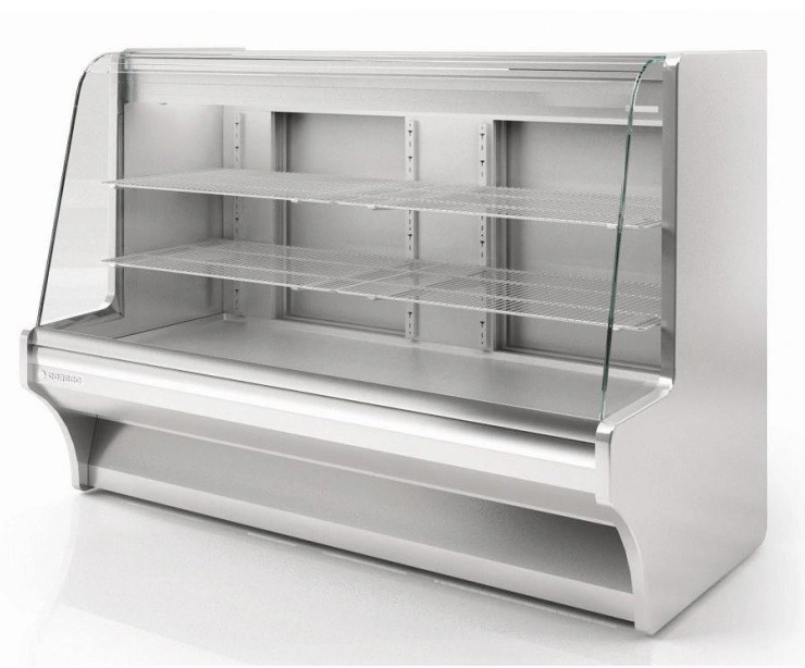 Vitrine de presentation refrigeree 2 portes 1,3m