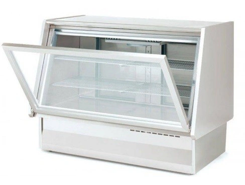 Vitrine de presentation refrigeree 2 portes 1,5m