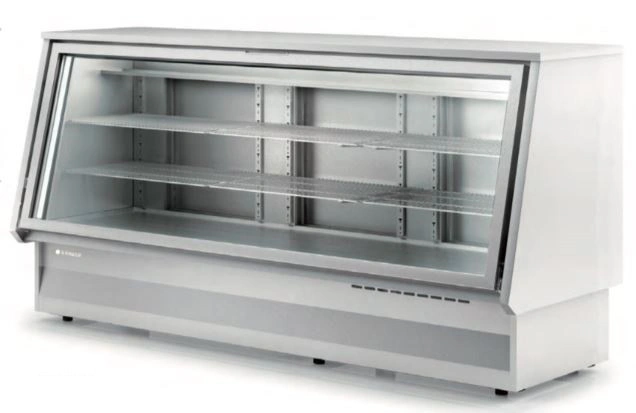 Vitrine de presentation refrigeree 3 portes 2m